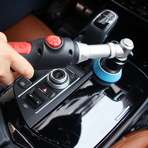 EASYMORE Batterie betriebene 12-V-kabellose Auto polier maschine Elektrischer wiederauf ladbarer Auto-Armaturen brett polierer für Auto details - Product Image 6