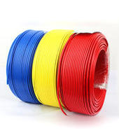 Vente directe des fabricants Câble de construction en cuivre toronné PVC Jinyu ZR/BVR Fil électrique 12/16/20 AWG 450V-750V