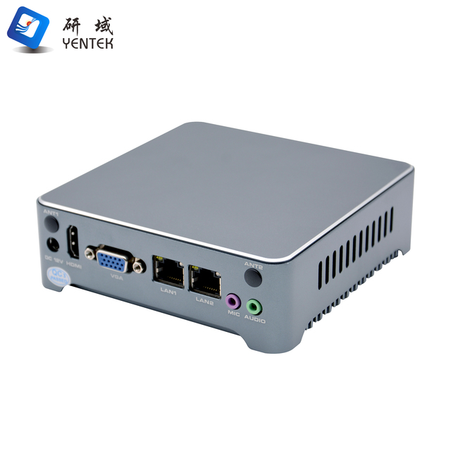 Factory Mini Computer Intel Nuc J1900 DDR3 SSD Dual Lan HD VGA WIFI Win 10 Linux Home Office Business Fanless Mini Pc