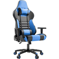 Grande chaise de jeu inclinable et ergonomique en cuir PU pour adultes, meilleur bureau d'accueil pour ordinateur