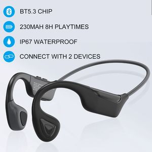 Auriculares Deportivos Inalámbricos R8 con Conducción Ósea y Magnéticos, Resistentes al Agua IPX6 5.3, hasta 10 Horas de Reproducción, Diseño Abierto - Product Image 4
