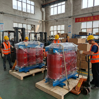 Transformador de Potencia Trifásico Eléctrico Tipo Seco 10kV/20KV/35KV 380V Voltaje de Salida Bobinado de Cobre Bobina Toroidal