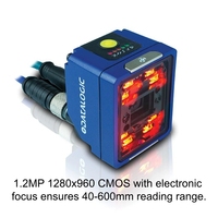 Imager Datalogic Matrix 220 compact de qualité industrielle avec capteur 1,2 MP et mise au point électronique pour le suivi des circuits imprimés électroniques