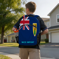 Sac à dos Yap Flag, sac à dos de voyage, sac à dos pour ordinateur portable pour femmes et hommes, sac à dos patriotique pour le travail et l'extérieur