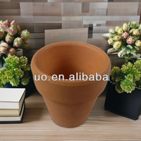 Mini terre cuite argile planteur en vrac Pots de fleurs en céramique pour jardin pépinière décoration ronde Design pour Cactus plantes succulentes
