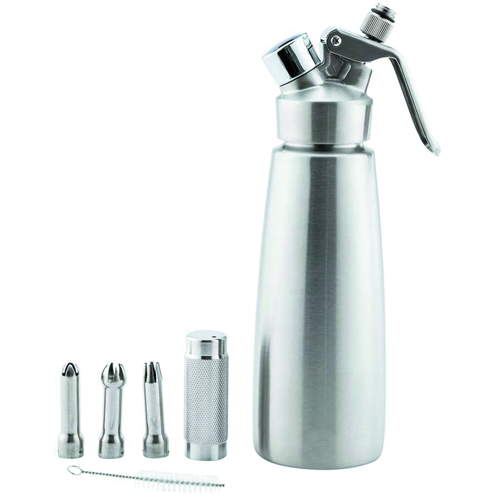 Пользовательский логотип лазерная печать 1 литровый диспенсер для взбитого крема