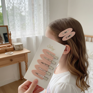 Fermagli per Capelli alla Moda per Ragazze, Accessori in Metallo con Perline di Cristallo, Vendita all'Ingrosso - Product Image 3