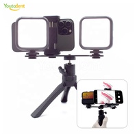 Kit d'éclairage LED pour appareil photo de smartphone, lampe de remplissage photo dentaire Bluetooth haute luminosité, outil de traitement en gros