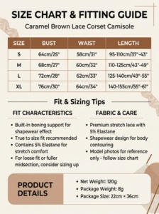 Chuangerm en Stock 2026 Nuevo Corsé Vintage para Club, Top Corto de Encaje con Varillas de Acero, Faja Moldeadora Versátil para Mujer - Product Image 6