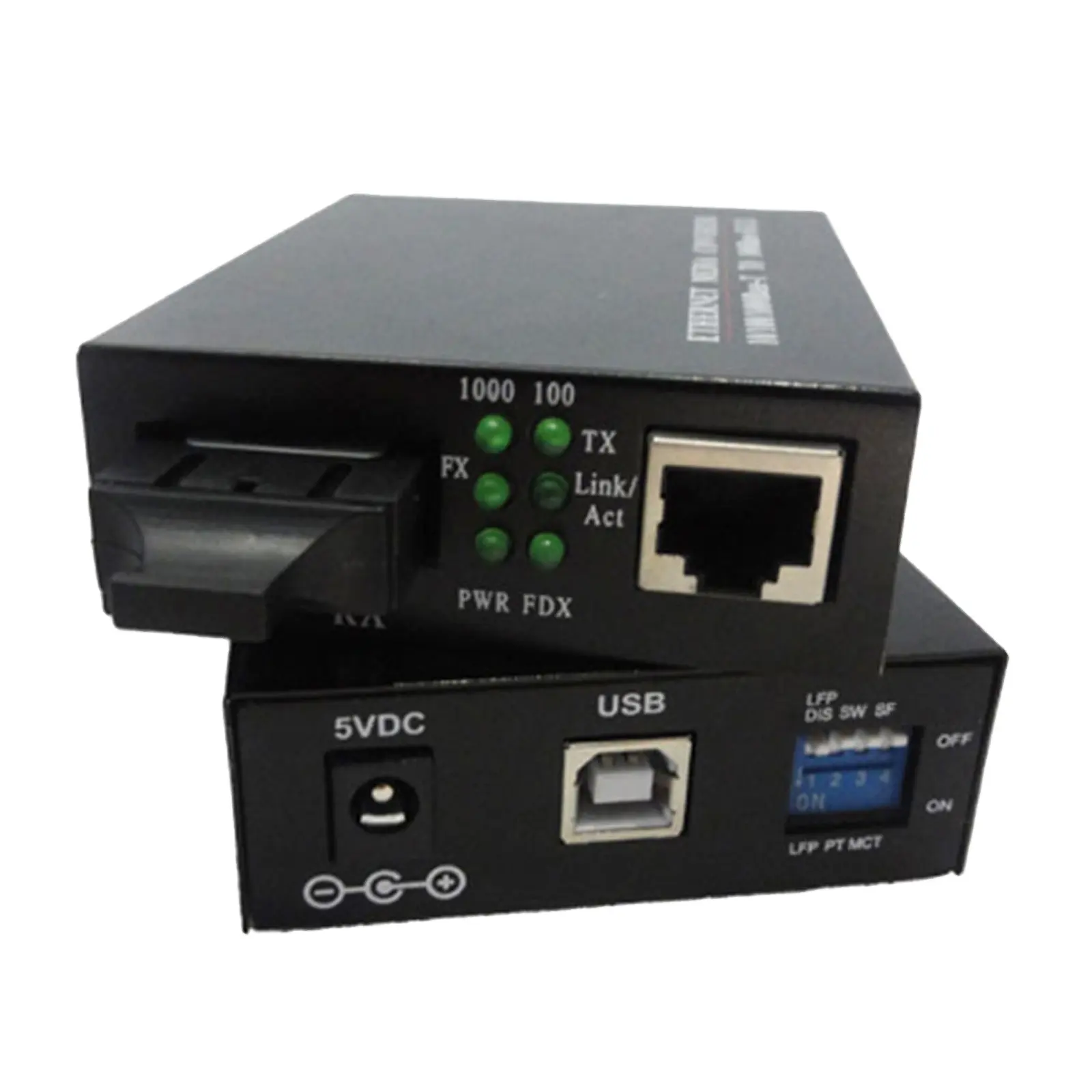 Hot Selling USB Powered 10/100Base-TX to 100Base-FX SFP Ethernet Fiber Media Converter