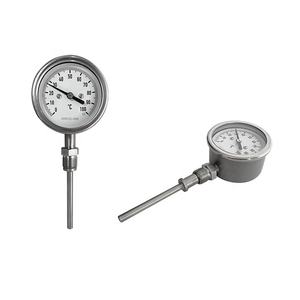 Aanpasbare Universele Type 2.5Inch Bimetaal <span class=keywords><strong>Thermometer</strong></span> Wss 311 Roestvrij Staal Industriële Ketel Aanwijzer <span class=keywords><strong>Thermometer</strong></span> Oem Odm - Product Image 1