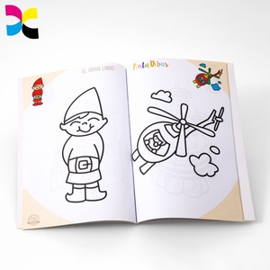 ตัวอย่างฟรี ขายส่ง สมุดระบายสีเด็ก พิมพ์ลายการ์ตูนเพื่อการศึกษาตามสั่ง - Product Image 5