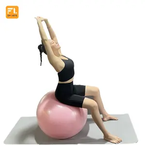 verdickender explosionssicherer gewichtsverlust fitness-yoga-ball 55 cm 18 zoll trainingsball yoga-bälle