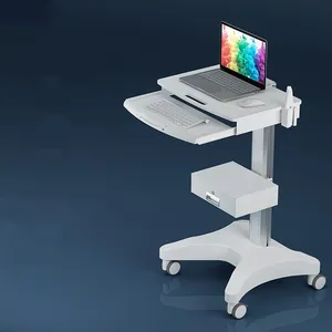 Dental Trolley Hospital Clinic Oral Scanner Mobile Nursing Cart Medical Cart For Laptop