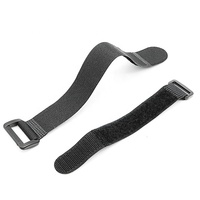 Bâton en nylon solide avec boucle Attaches de câble Cinch Straps force réglable double crochet latéral et bandes de boucle