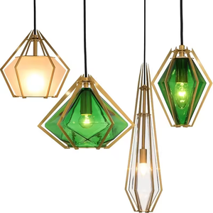 Lustres en verre Lustres de décoration intérieure de bar de forme minimaliste moderne - Product Image 2