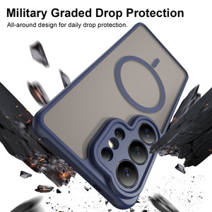 <span class=keywords><strong>Étui</strong></span> de charge magnétique sans fil pour Samsung Galaxy S26 Ultra Edge Plus, coque de protection antichoc en PC et TPU, <span class=keywords><strong>étui</strong></span> magnétique pour téléphone - Product Image 4