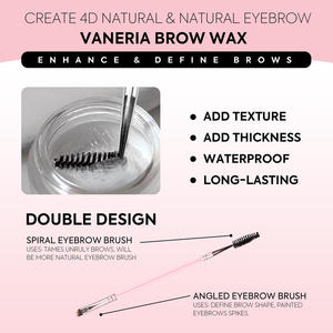<span class=keywords><strong>Savon</strong></span> coiffant pour <span class=keywords><strong>sourcils</strong></span> 14g/0.49oz, formule naturelle douce, cire à <span class=keywords><strong>sourcils</strong></span> résistante à la transpiration avec brosse double embout, tenue toute la journée - Product Image 3