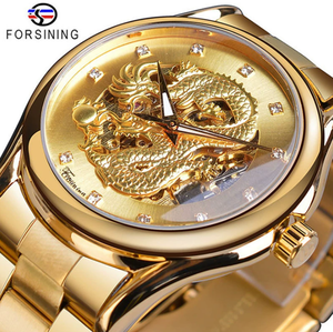 Forsaring FSG นาฬิกาแฟชั่นผู้ชาย, <span class=keywords><strong>2033</strong></span>ลำลองนาฬิกากลไกอัตโนมัติกันน้ำ - Product Image 1