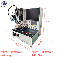 Machine de collage COF verte ZJWY EN-580SE pour réparation de câbles tactiles d'écrans LCD iPhone Samsung, téléphones mobiles et applications industrielles