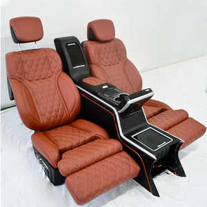 Reposabrazos Corto de Lujo para Asiento Trasero de SUV, Mejora para Lexus LX570 LC200 LC300 Patrol <span class=keywords><strong>Toyota</strong></span> Prado - Product Image 1
