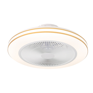 Phòng ngủ trong nhà sử dụng làm mát không khí tiết kiệm năng lượng ánh sáng Quạt tiếng ồn thấp phong cách thông minh điều khiển từ xa hiện đại Thiết kế LED quạt trần - Product Image 5