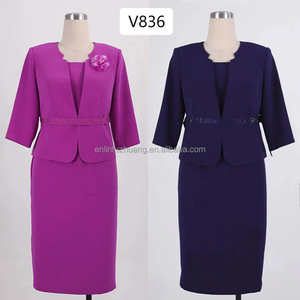 Classic Formal Office <b>Dresses</b> Plus Size Women's Clothing Church <b>Suit</b> <b>Dresses</b> for Women Business - Product Image 4