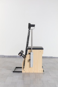 HUAVIGOR HK-Y09-09 Pilates Reformer Umweltfreundlicher Holzrahmen Langlebige Verstellbare Multifunktions-Pilates-Maschine für Heim-/Studioeinsatz - Product Image 2