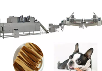 Máquina para Hacer Golosinas para Perros, Línea de Producción de Golosinas para Mascotas, Máquinas de Procesamiento de Golosinas, Máquina de Golosinas para Perros, Línea de Producción Completa