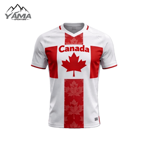 WK 2026 Canada Voetbalshirt Heren Voetbaltenue Topkwaliteit Snel Droogend Voetbalshirt Sportkleding - Product Image 1