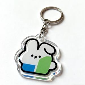 Llavero Acrílico Transparente Personalizado de Alta Calidad en Oferta, Colgantes Coloridos Transparentes, Amuleto Acrílico para Regalo Escolar - Product Image 4