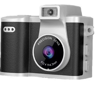 Mini Compact Digital Camera Model X8-Retro-Style High-Definition Beauty Pocket-Sized Thumb-Up for Students Campus & Travel Use