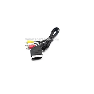 Großhandel Kupfer Double Blister Kombination 21Pin 21p Scart zu 3rca Kabel