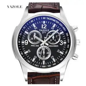 Reloj YAZOLE 271 para estudiantes, relojes de comercio exterior, cinturón impermeable para hombres, reloj de cuarzo para hombres