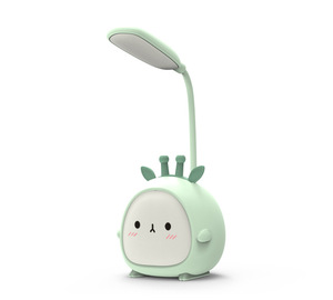 Criativo Cartoon Atmosfera Bonito Desk <span class=keywords><strong>Lamp</strong></span> Eye Protection 360 Rotação USB Carregamento Night Light Leitura Dobrável Luz Desk <span class=keywords><strong>Lamp</strong></span> - Product Image 3