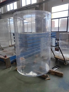 ถังปลาอะคริลิคทรงกระบอกขนาด100แกลลอน100แกลลอนออกแบบได้ตามต้องการ - Product Image 2