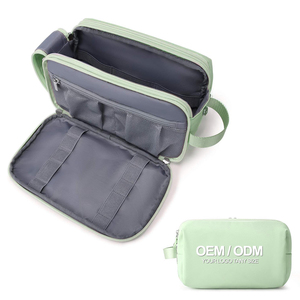 กระเป๋าใส่อุปกรณ์อาบน้ำสำหรับผู้ชาย, กระเป๋าจัดระเบียบอุปกรณ์อาบน้ำสำหรับเดินทาง, กระเป๋าใส่อุปกรณ์โกนหนวดสำหรับอุปกรณ์อาบน้ำและของใช้ในห้องน้ำ - Product Image 6