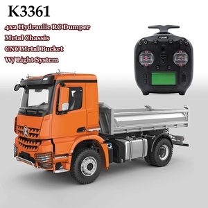 HUINA <span class=keywords><strong>Kabolite</strong></span> 1/14 Métal Hydraulique <span class=keywords><strong>RC</strong></span> Dumper 4x2 Peint Assemblé Benne K3361 Light Toucan Model Gifts - Product Image 2
