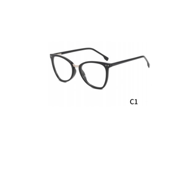 Transparent Fashion Unisex Round Lightweight TR90 Optical Glasses Frames in 5 Colors