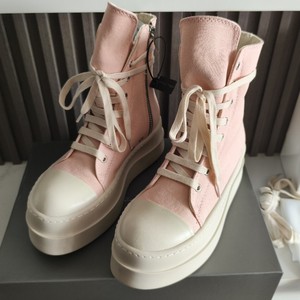 2026 New Style High-<b>Top</b> Casual Canvas Fashion-able Versatile Thick-Tread Height-Enhancing Street Trendy Lace-Up Women's Shoes Sh - Product Image 3