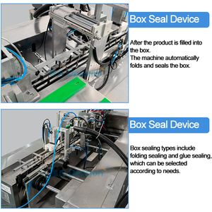 Hộp tự động với chèn cartoning Máy mỹ phẩm Ống Nước Hoa chai carton với hộp bên trong máy đóng gói - Product Image 5