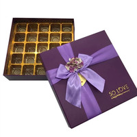 Dattes de Dubaï boîte emballage de chocolat avec séparateurs boîtes cadeau de biscuits en carton