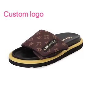 Sandales de plage pour femmes de haute qualité, personnalisation du logo, hauteur accrue, à une épaule, tendance, sandales d'extérieur pour hommes - Product Image 1