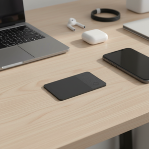 Localizzatore Universale Ricaricabile a Doppio Sistema di Posizionamento Globale, Tracker Ultra Sottile per Portafogli Compatibile con <span class=keywords><strong>Apple</strong></span> e Android - Product Image 5