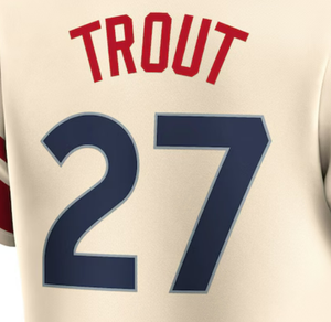 2025 Nouveaux maillots de baseball cousus Los Angeles #27 <span class=keywords><strong>Mike</strong></span> <span class=keywords><strong>Trout</strong></span> #6 Anthony Rendon - Product Image 4