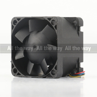 Sunon Baru 5V 24V 48V DC 12V 10.8W AC EC 4028 40X40X28MM 4CM Inverter PWM Pengaturan Kecepatan 4-kabel PF40281BX-D50U-SC9 Kipas Pendingin