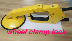 GAT-L3 pince de <span class=keywords><strong>roue</strong></span> de sécurité à clé robuste pour voitures caravanes remorques - Product Image 3