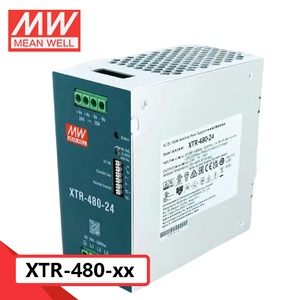 Alimentation à découpage Mean Well <span class=keywords><strong>XTR</strong></span>-480 Series 480W avec boîtier en maille métallique, tensions de sortie 12V/24V/36V/48V - Product Image 1