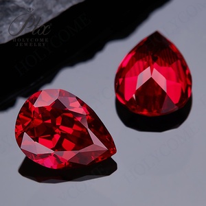 Lê Cắt Phòng Thí Nghiệm Tạo Ra Pigeon Máu <span class=keywords><strong>Ruby</strong></span> 0.3-5 Carats Đầy Đủ Hình Dạng Phạm Vi Lỏng Đá Đồ Trang Sức Thủ Công Top Grade Đá Quý - Product Image 5