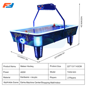 Juego de <span class=keywords><strong>Hockey</strong></span> de Aire Operado con Monedas para 2 Jugadores, Estilo Tecnología Espacial, con Premios - Product Image 5